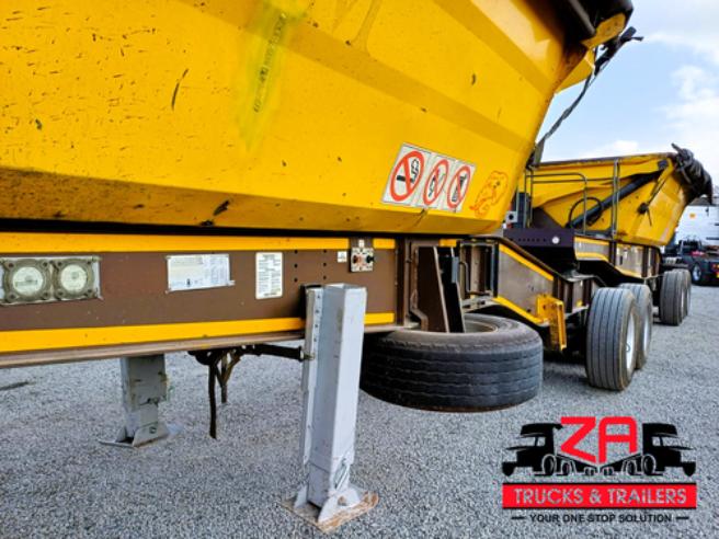 2021 LEADER 18 CUBE SIDE TIPPER TRAILER #53307